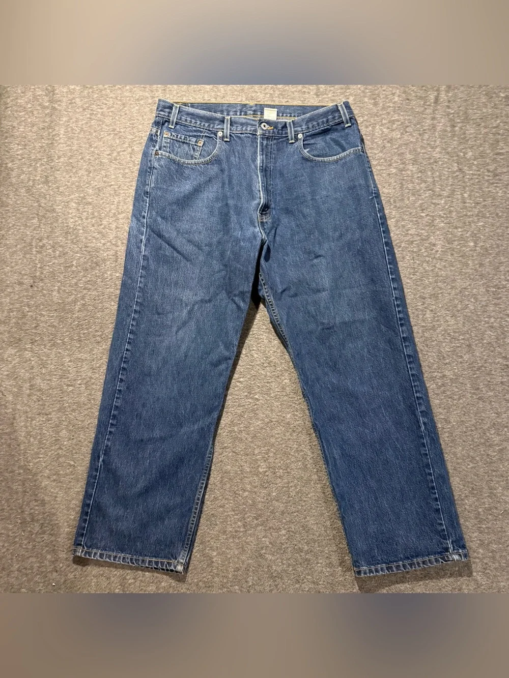Levis 569 Vtg 90s Dry Goods Jeans Men’s 38x30 blue Straight USA Made Cotton Nice